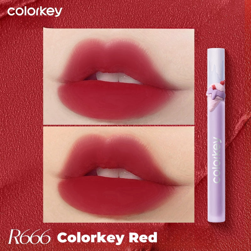 COLORKEY Ice Cream Airy Moist Matte & Mirror Lip Glaze T4369