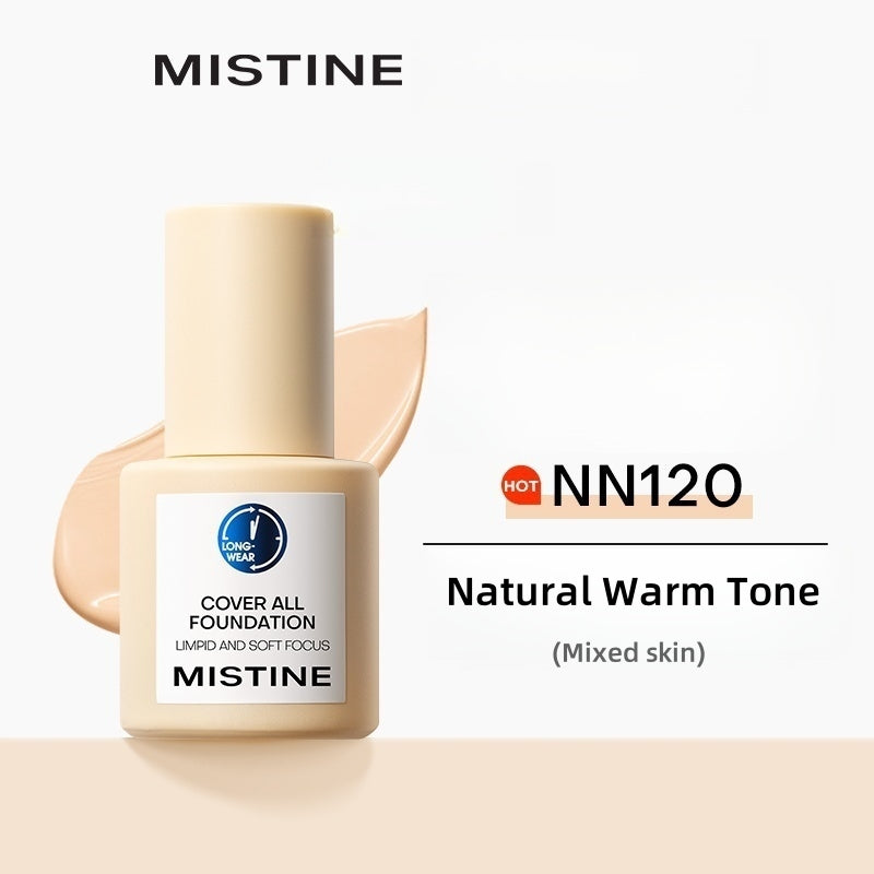 MISTINE Long-wear Oil-control & Concealer Liquid Foundation T4448