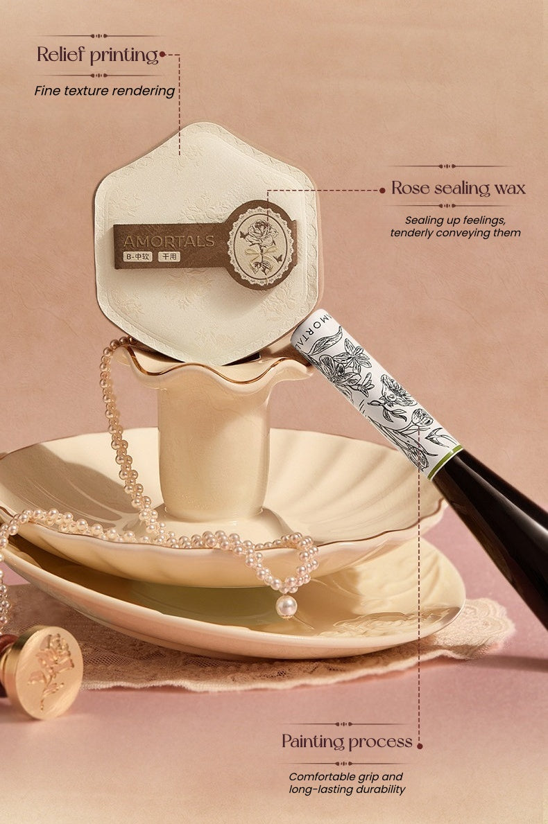 AMORTALS Garden Collection 2.0 Makeup Foundation Tool Set T5643