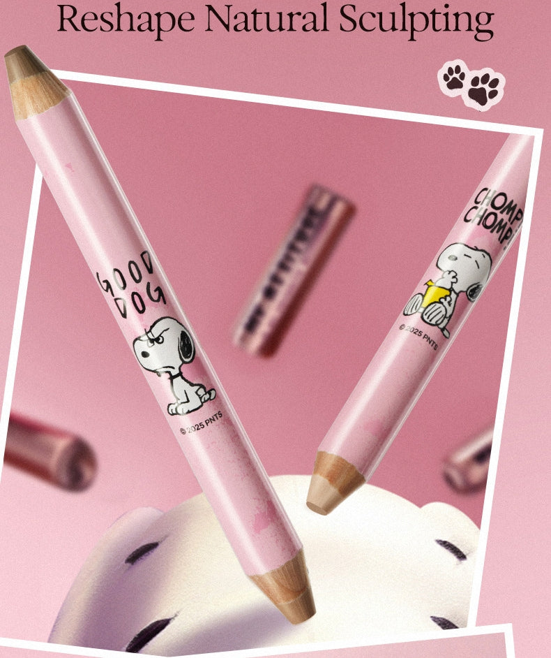 OUT-OF-OFFICE X Snoopy Collection Double-head Contour & Blusher Pen T5454