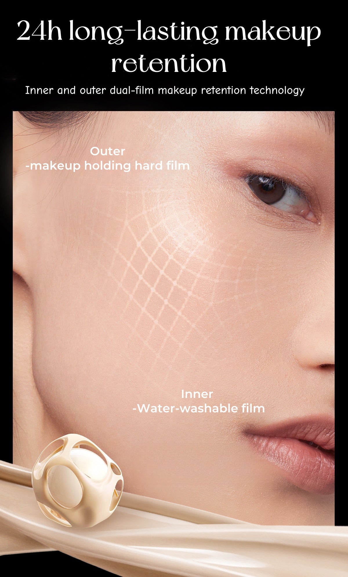 Funny Elves Special Agent Long-wear Concealer Liquid Foundation (3.0) T4829