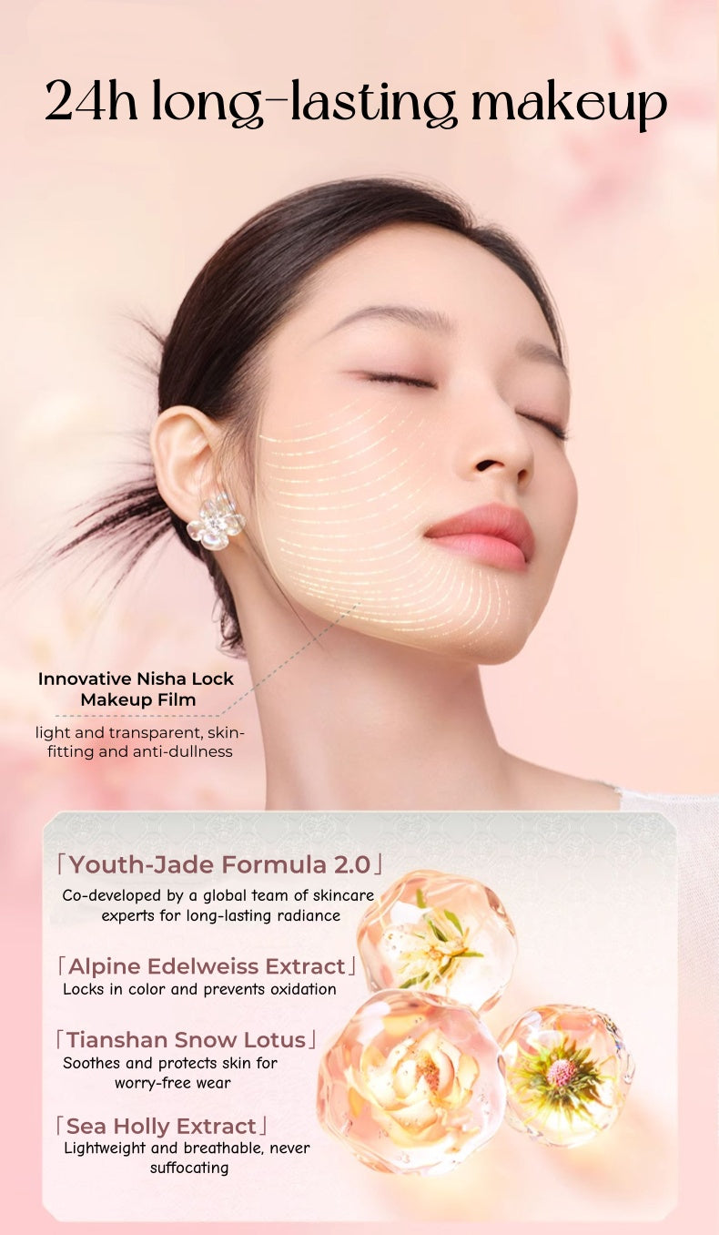 Florasis Long-wear Moist Concealer Air Cushion Foundation T4903