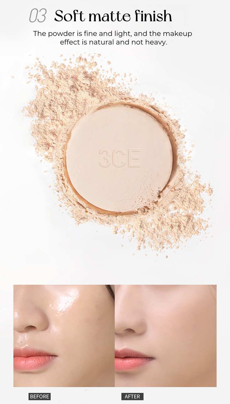 3CE Makeup Fix Matte Pressed Powder T4890