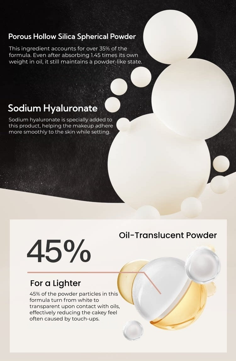 SPENNY Baked Powder Long-wear Oil-control No-caking Pressed Powder T5683