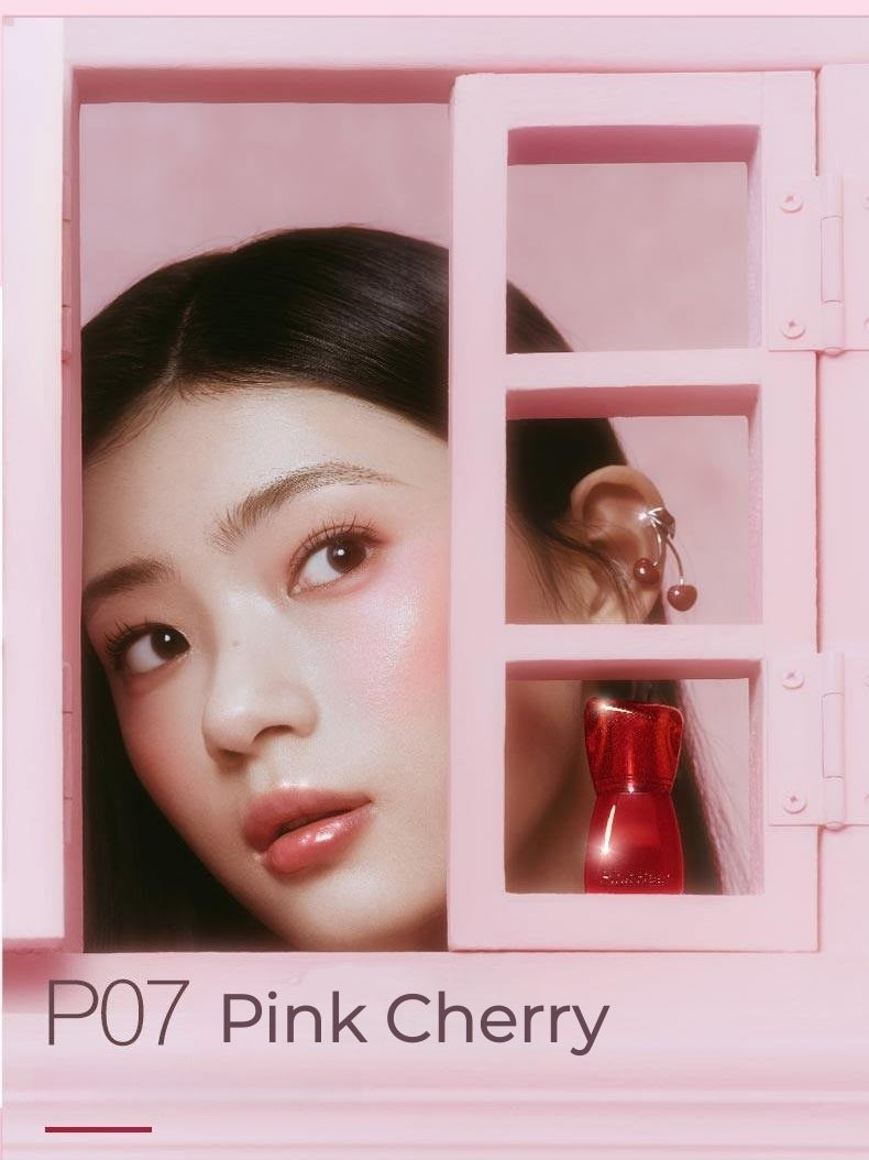 PINK BEAR Cherry Moment Collection Moist Essence Glossy Lip Gloss T5530
