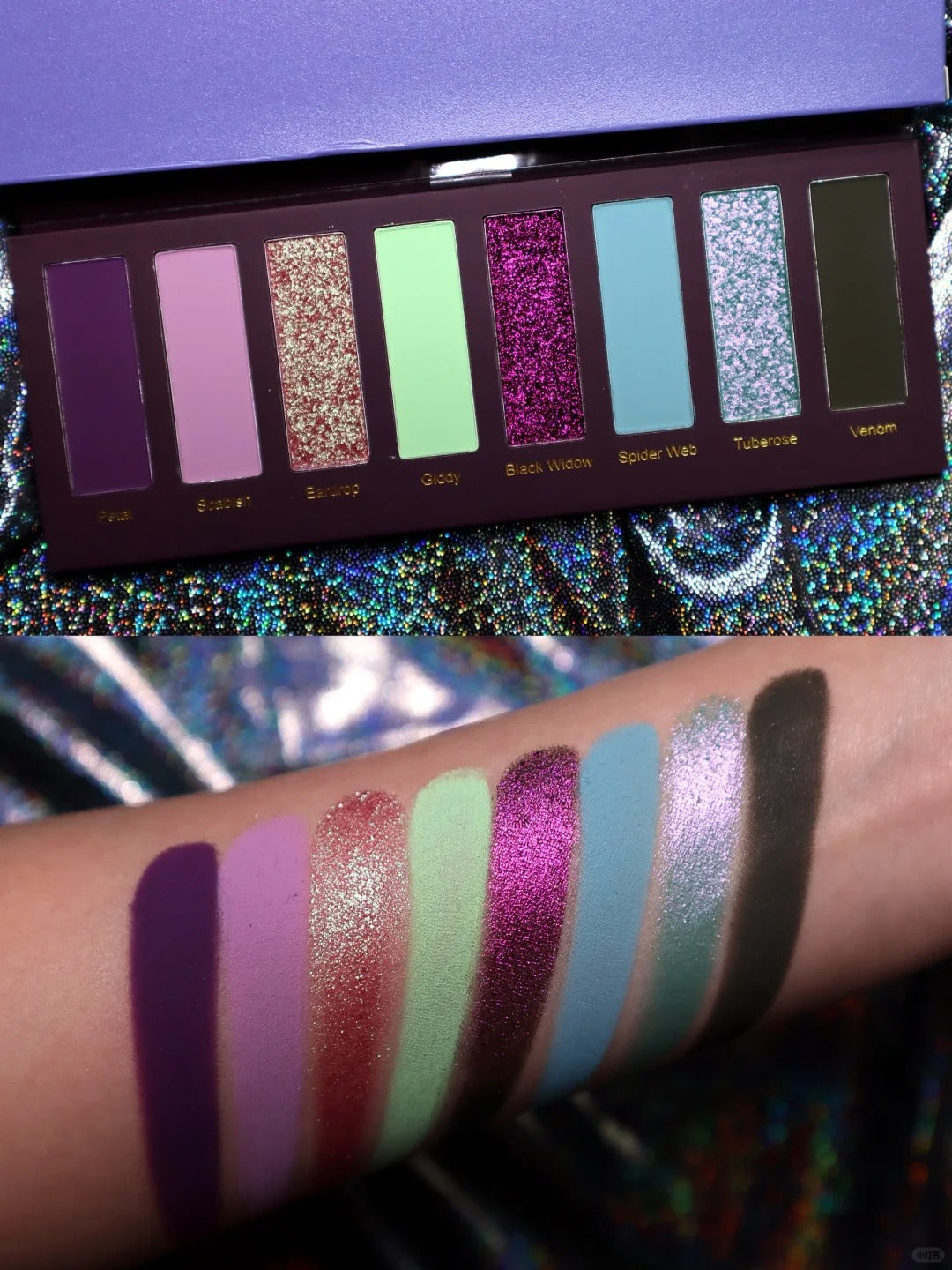 Narimi Night Spider 8-Color Chameleon Eyeshadow Palette (7.0) T4041