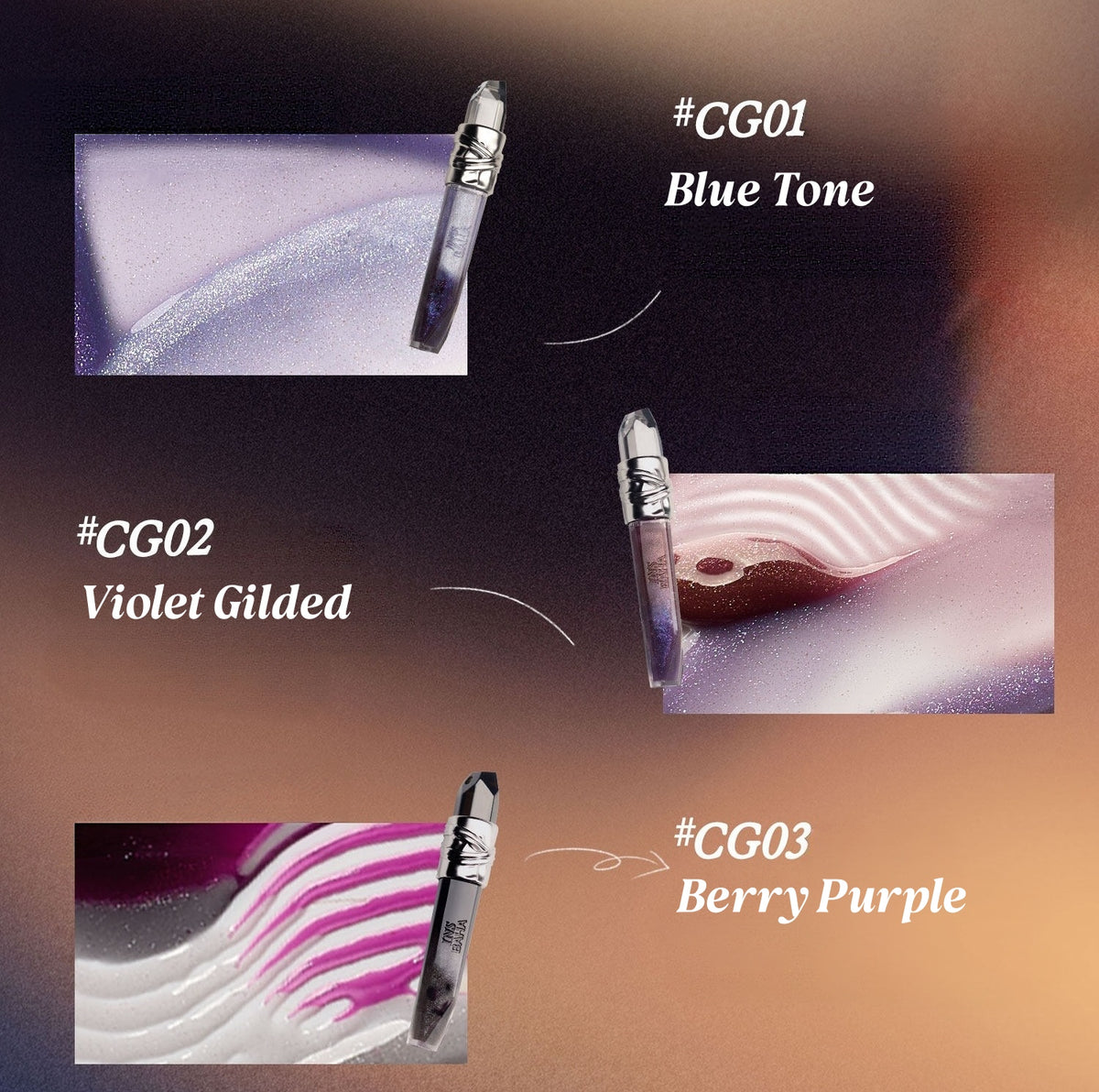 [sale on Sep 30] INSBAHA Coven of Unseen Collection Lip Gloss & Multi-use Makeup Cream T6024