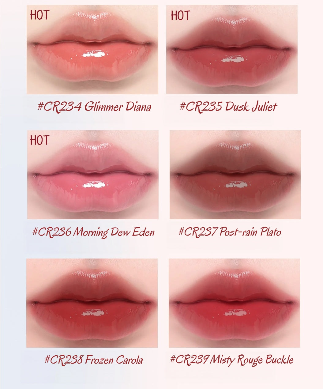 COLORROSE Gilded Maiden Dream Collection Glossy Lip Gloss T5951