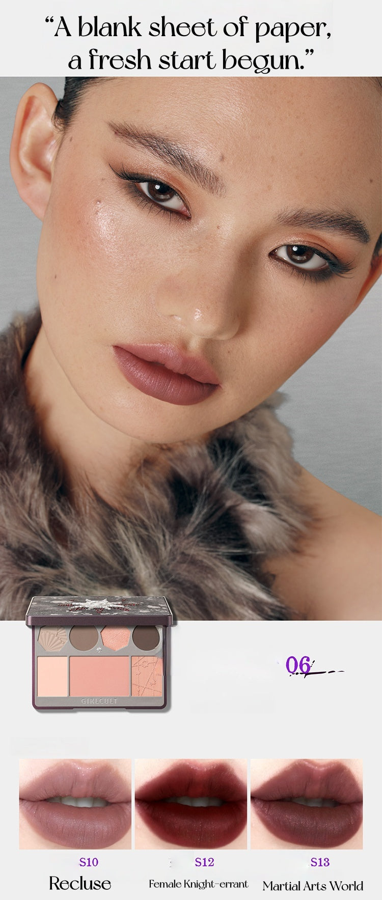 Girlcult Martial Arts World Collection All-In-One Makeup Gift Box T5398