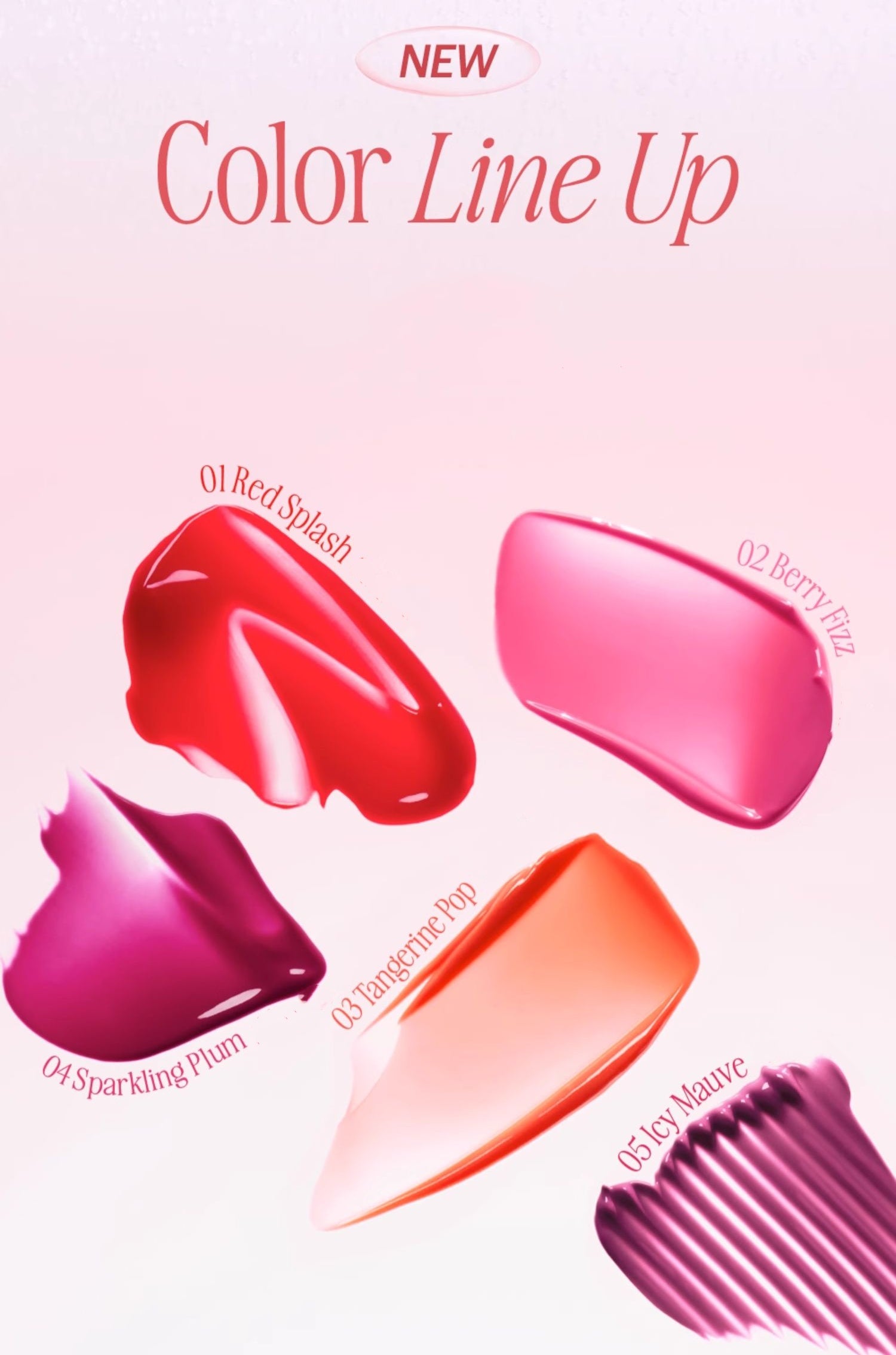 CLIO Long-wear Moisture Glossy Water Soda Lip Tint T4769