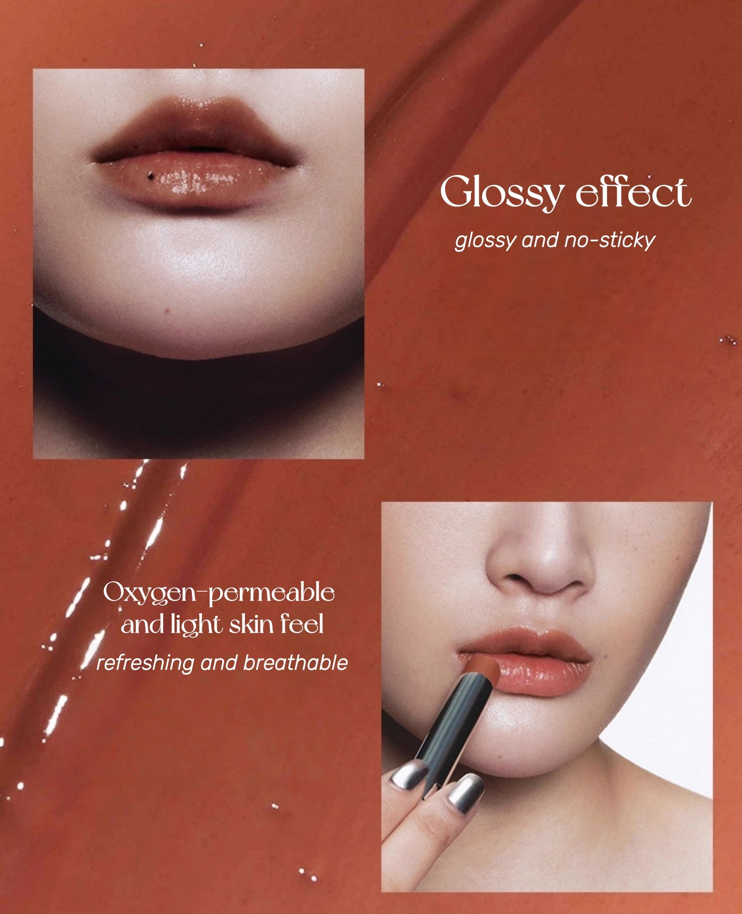 SPLASHEEN Moist Essence Glossy Lipstick T5314