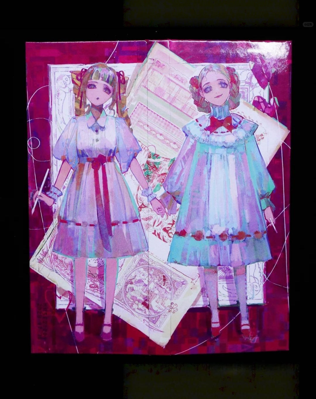 Narimi Love Picture Book 8-Color Chameleon Eyeshadow Palette (9.0) T5138