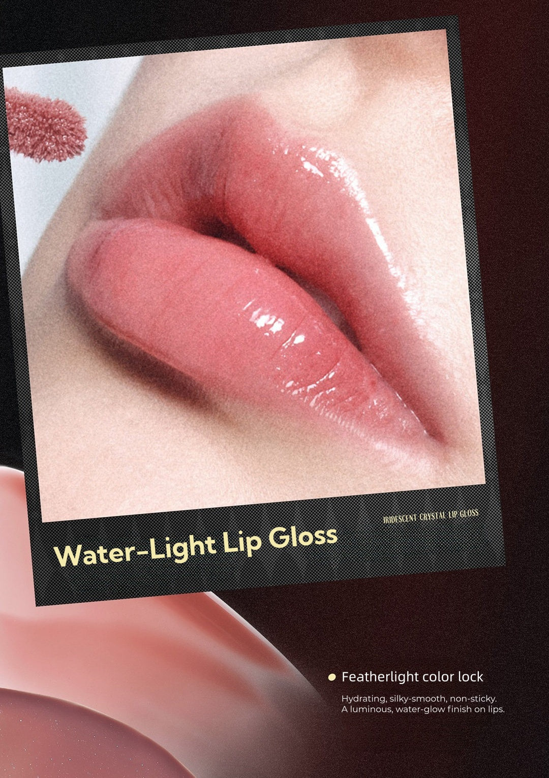 LITTLE ONDINE X Witch's Trick Collection Jester Hat Matte & Glossy Lip Glaze T6040
