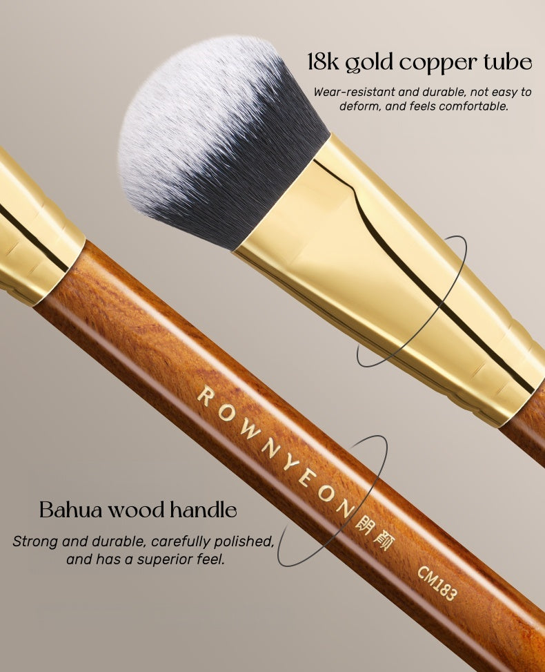 ROWNYEON Red Desert CM182/183 Highlighter & Blusher Makeup Brush T5148