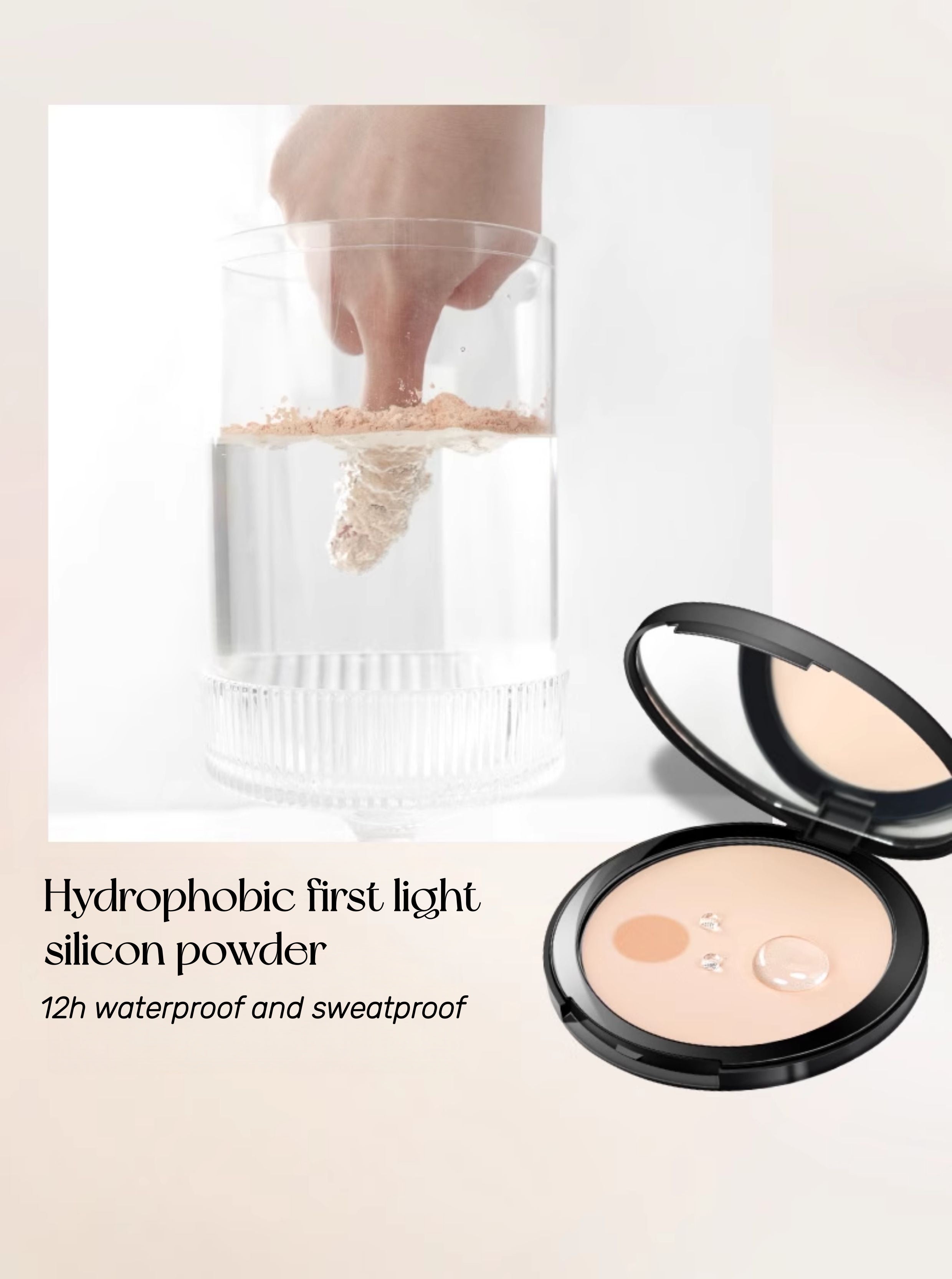 PUCO Big & Little Monster Long-wear Oil-control Matte Pressed Powder T5338