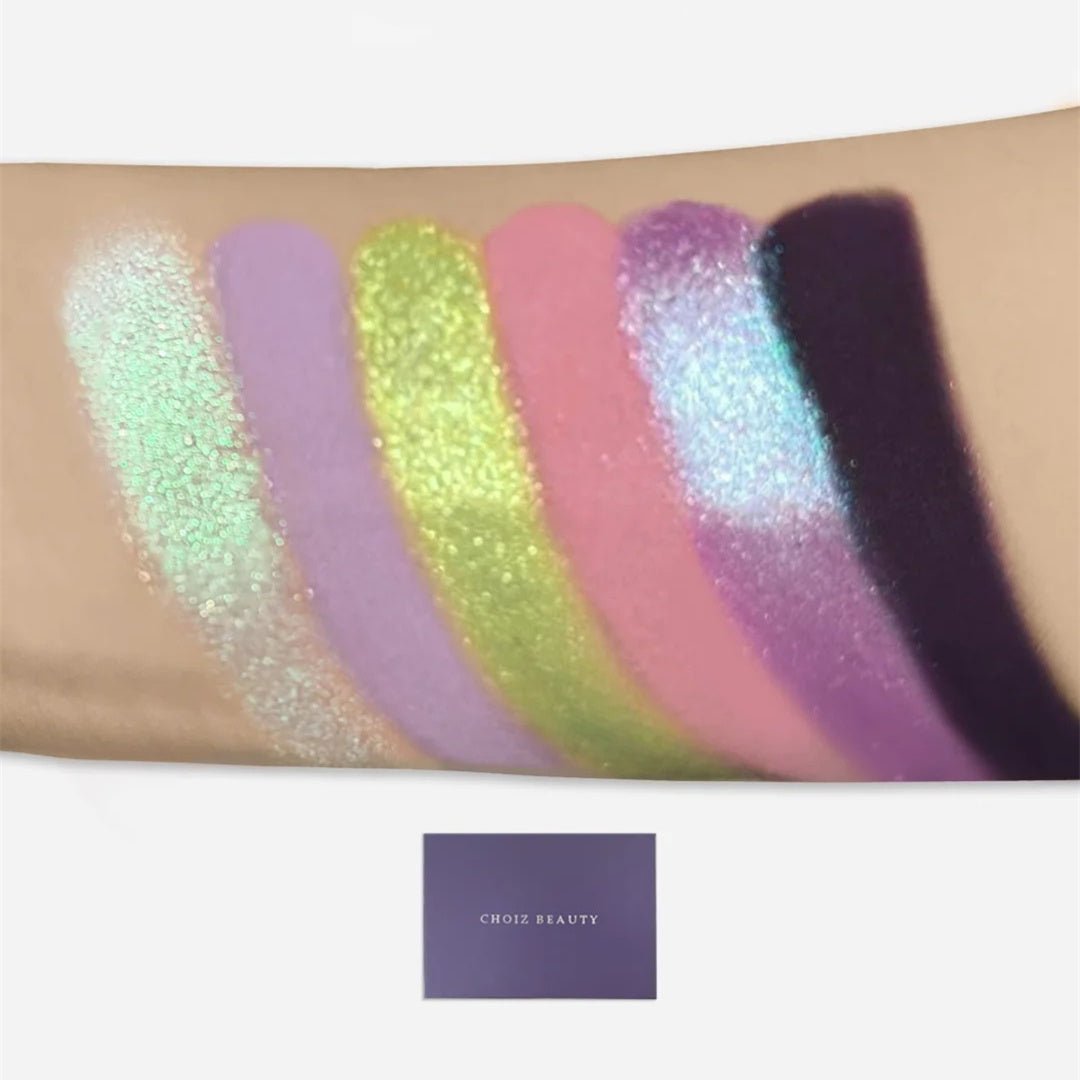 CHOIZ BEAUTY Starry Night 6-Color Chameleon Eyeshadow Palette T4195