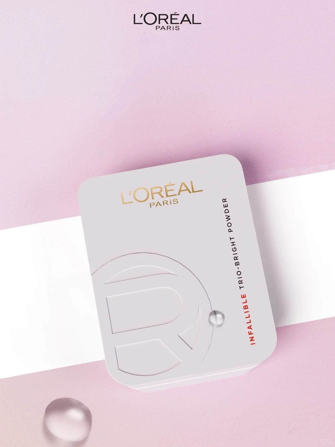 L'Oréal 3-color Gradient Long-wear Princess Pressed Powder T4909