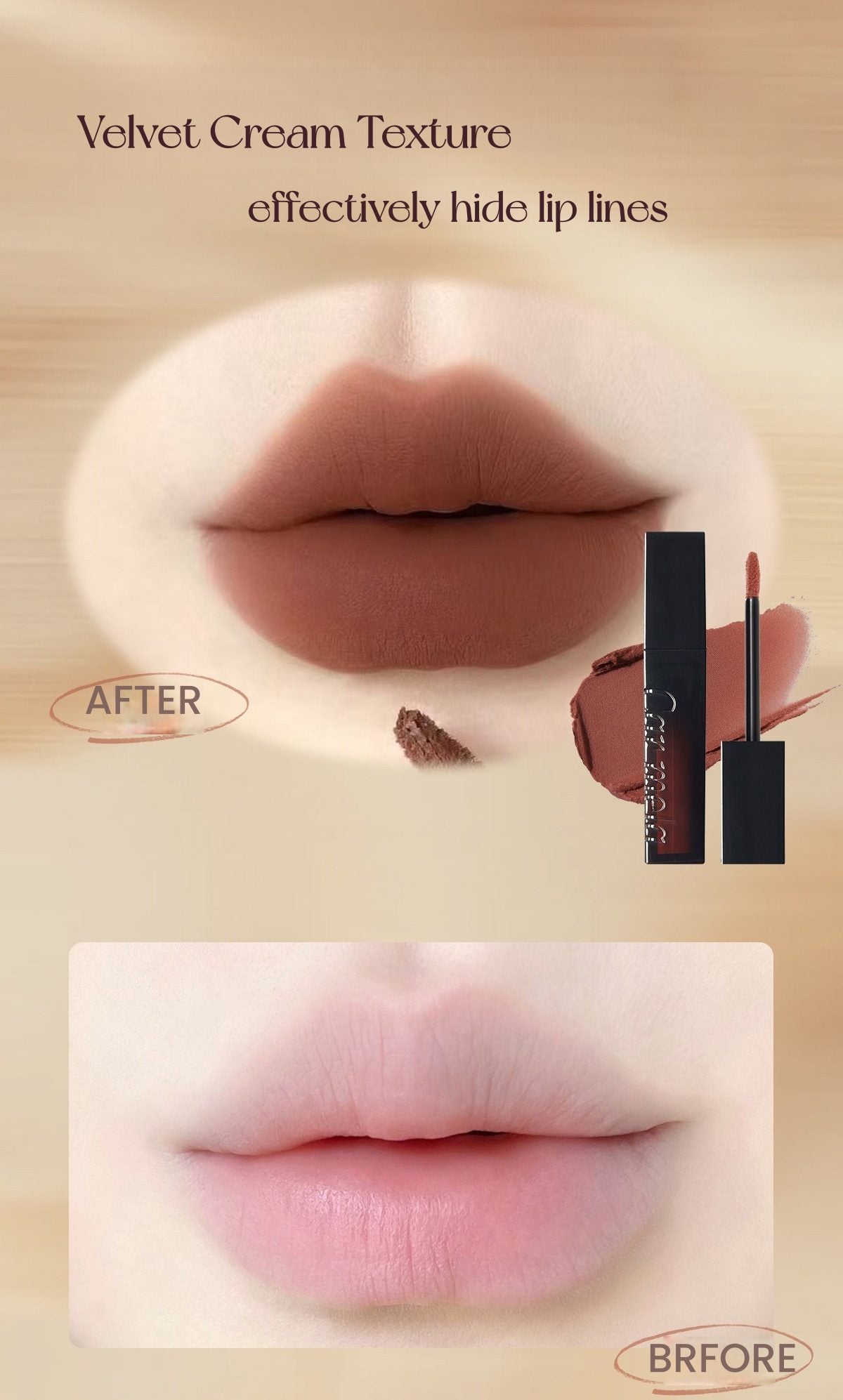 CARMELA Babylon Collection Velvet Matte Lip Glaze T5534