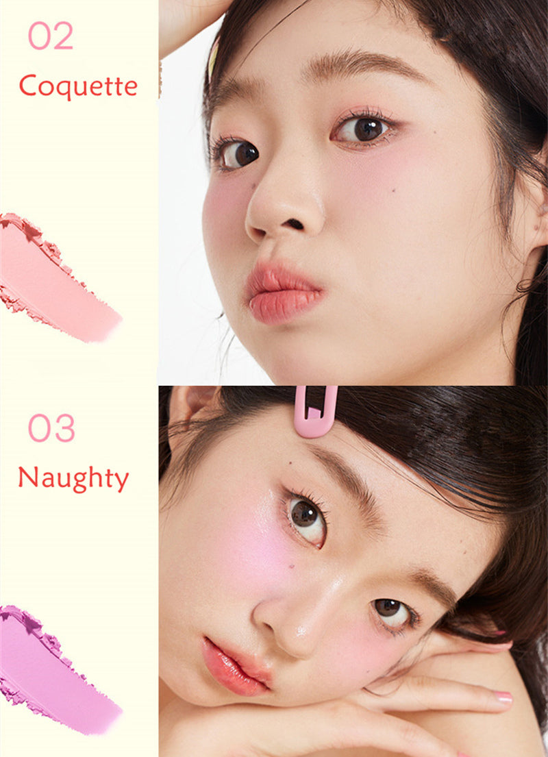 Fidoo Sweet & Cute Monochrome Matte Blusher Cream T3891
