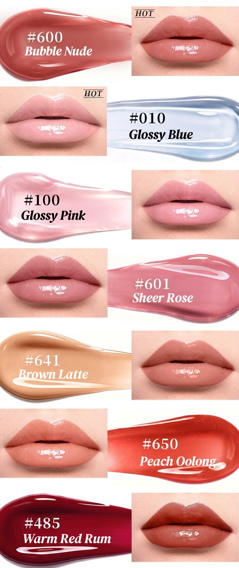 L'Oréal Plump Hyaluron Glossy Lip Oil T6001