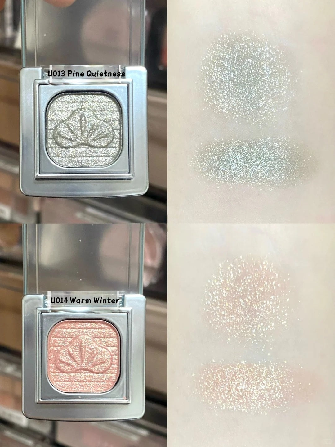QianYan Mystery In North Collection Shimmer Pearlescent Eyeshadow T5232
