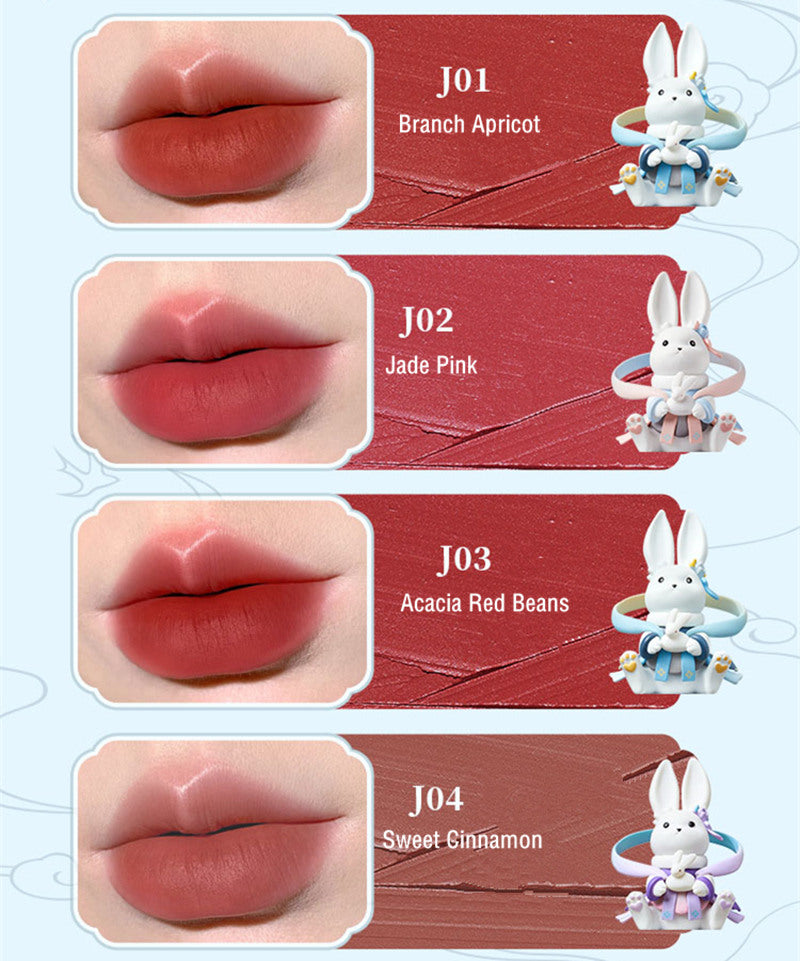 CUTE RUMOR Jade Rabbit Series Moist Velvet Matte Lipstick T3704