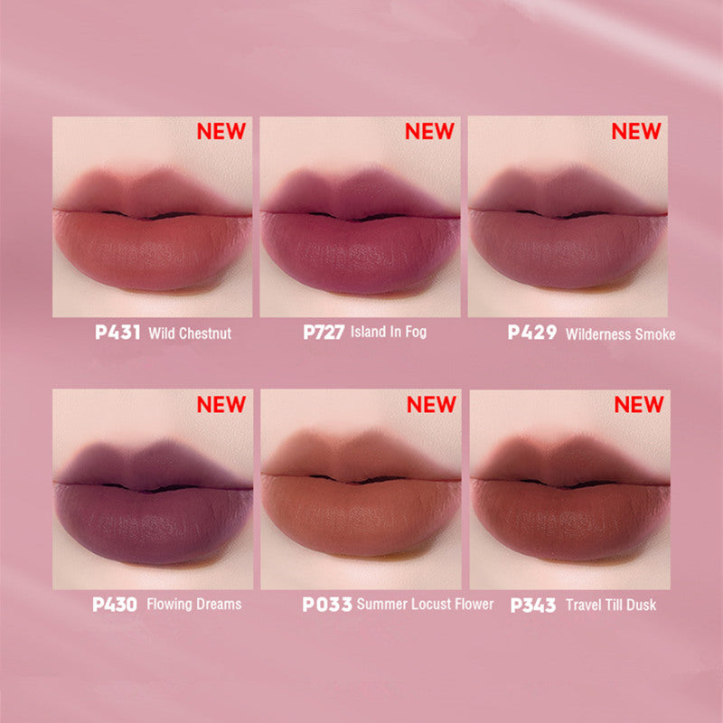 MARIE DALGAR Pink Stone Series Airy Matte Lip Glaze T3737