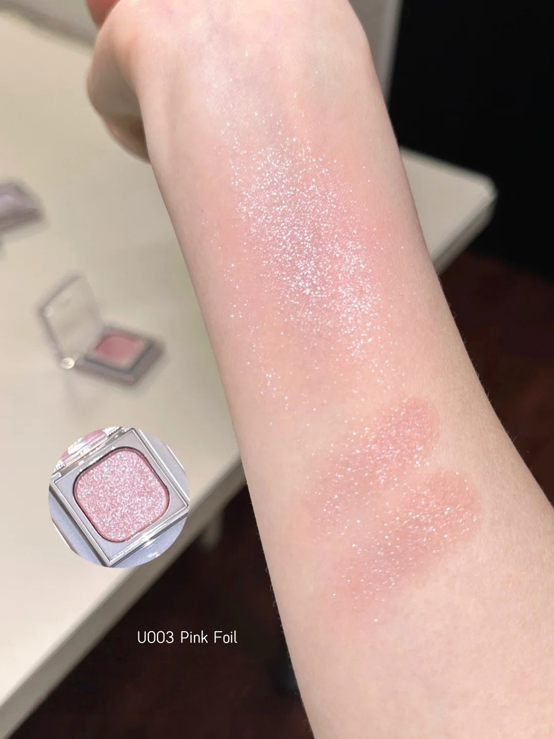 QianYan Burnt Foil Art Baked Diamond Shimmer Eyeshadow T4620