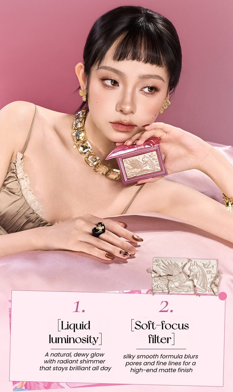 QianYan Pillow Gem Collection Highlighter & Eyeshadow Palette T5549