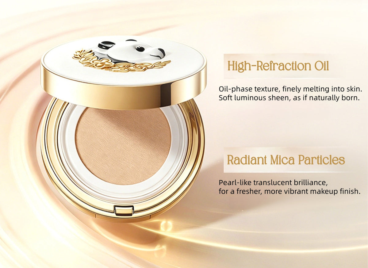 MAOGEPING X Panda Creation Moist Long-wear Air Cushion Foundation T5994