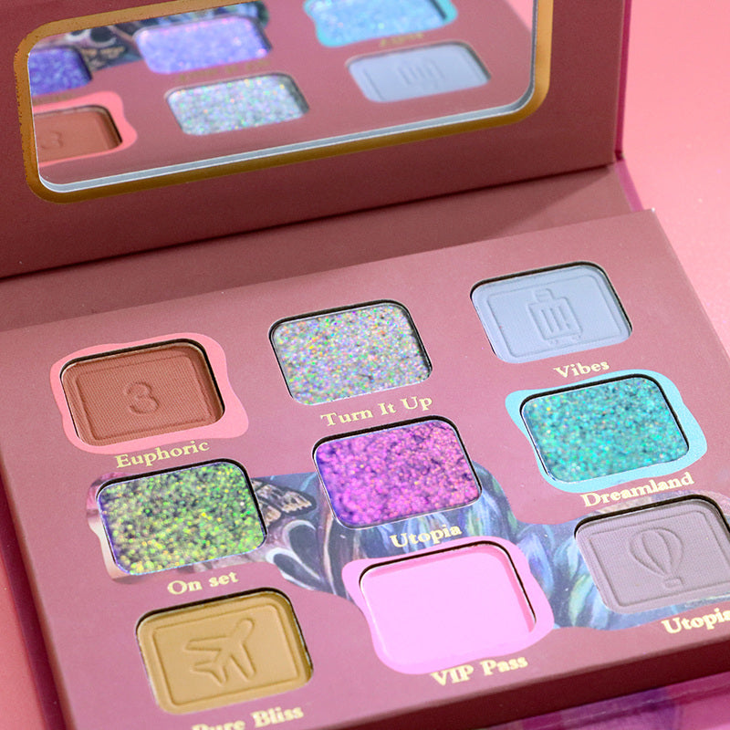 SheenEffect X NIKESANSAN Dream Love Chameleon Eyeshadow Palette T3873