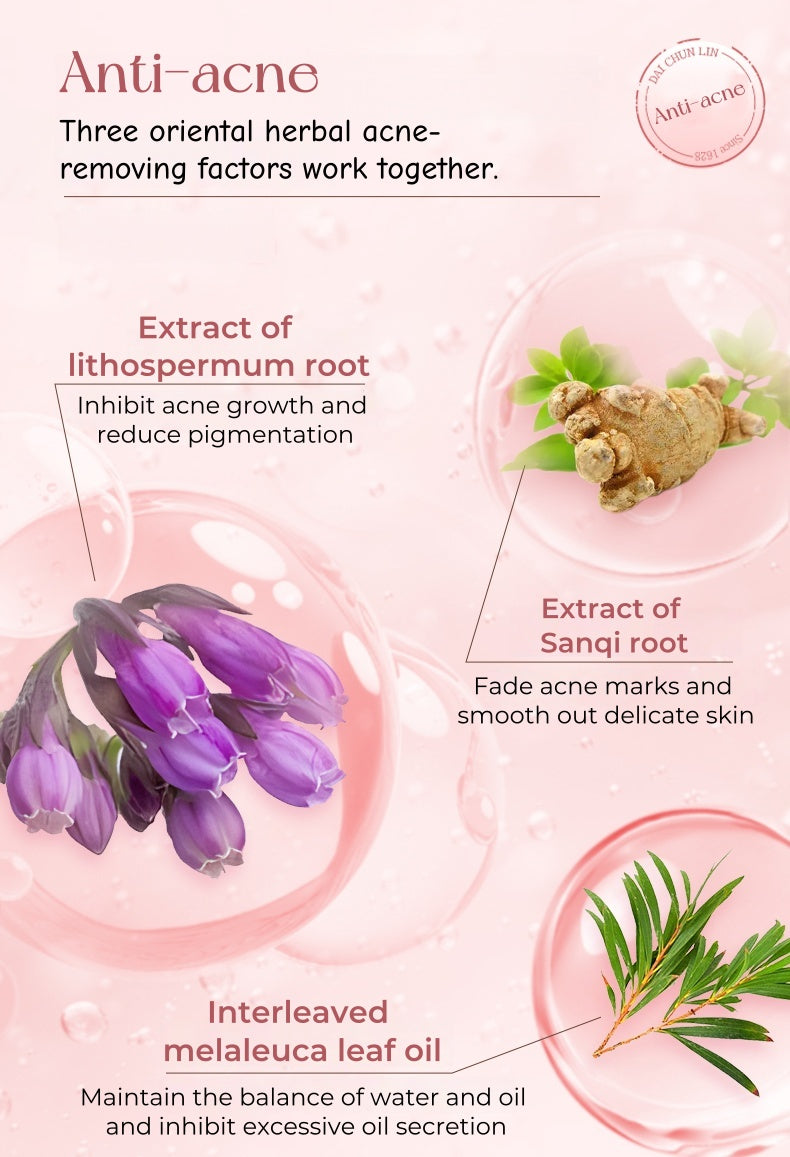 DaiChunLin 120g Anti-acne Oil-control Soothe Moisture Facial Cream T5083