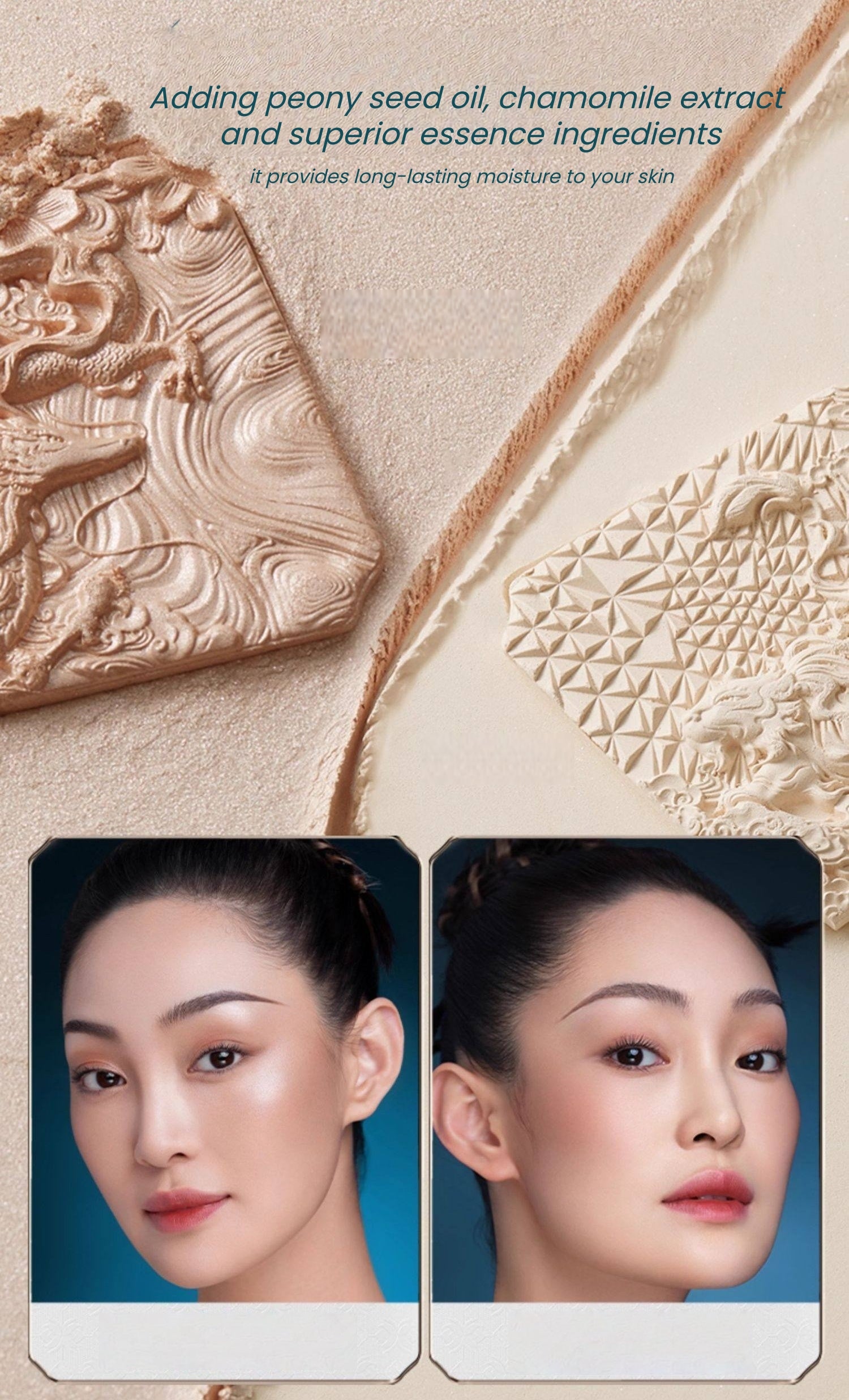 Florasis Flower Shadow Blusher & Highlighter & Contour Makeup Palette T5487