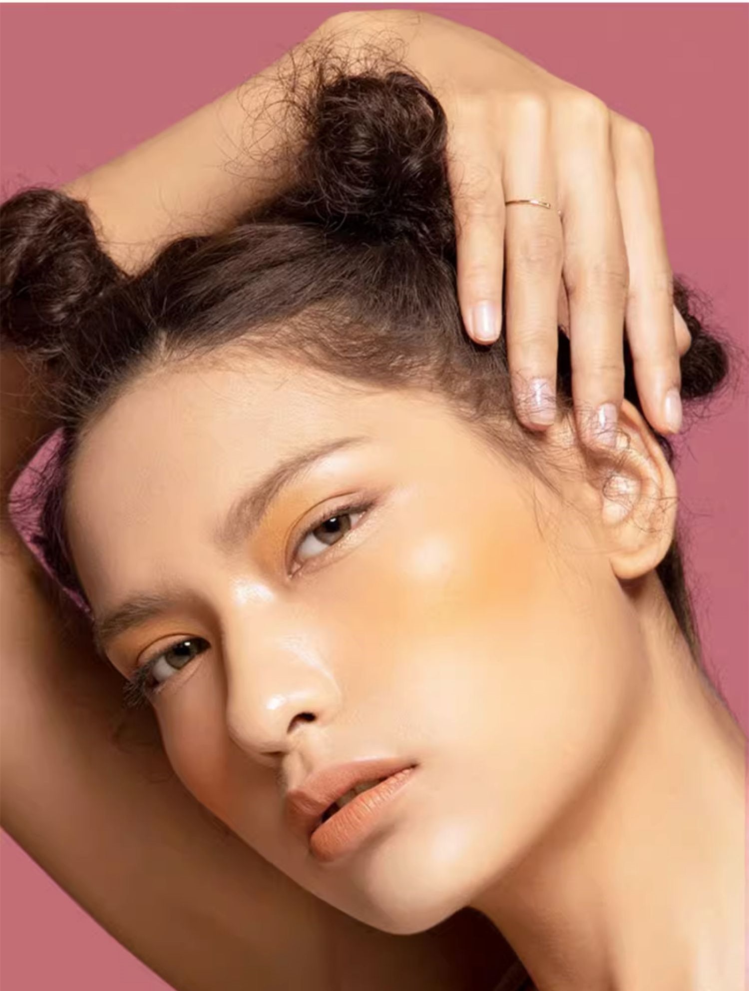 أحمر خدود مطفي ثلاثي الألوان من ماري دالغار T3717