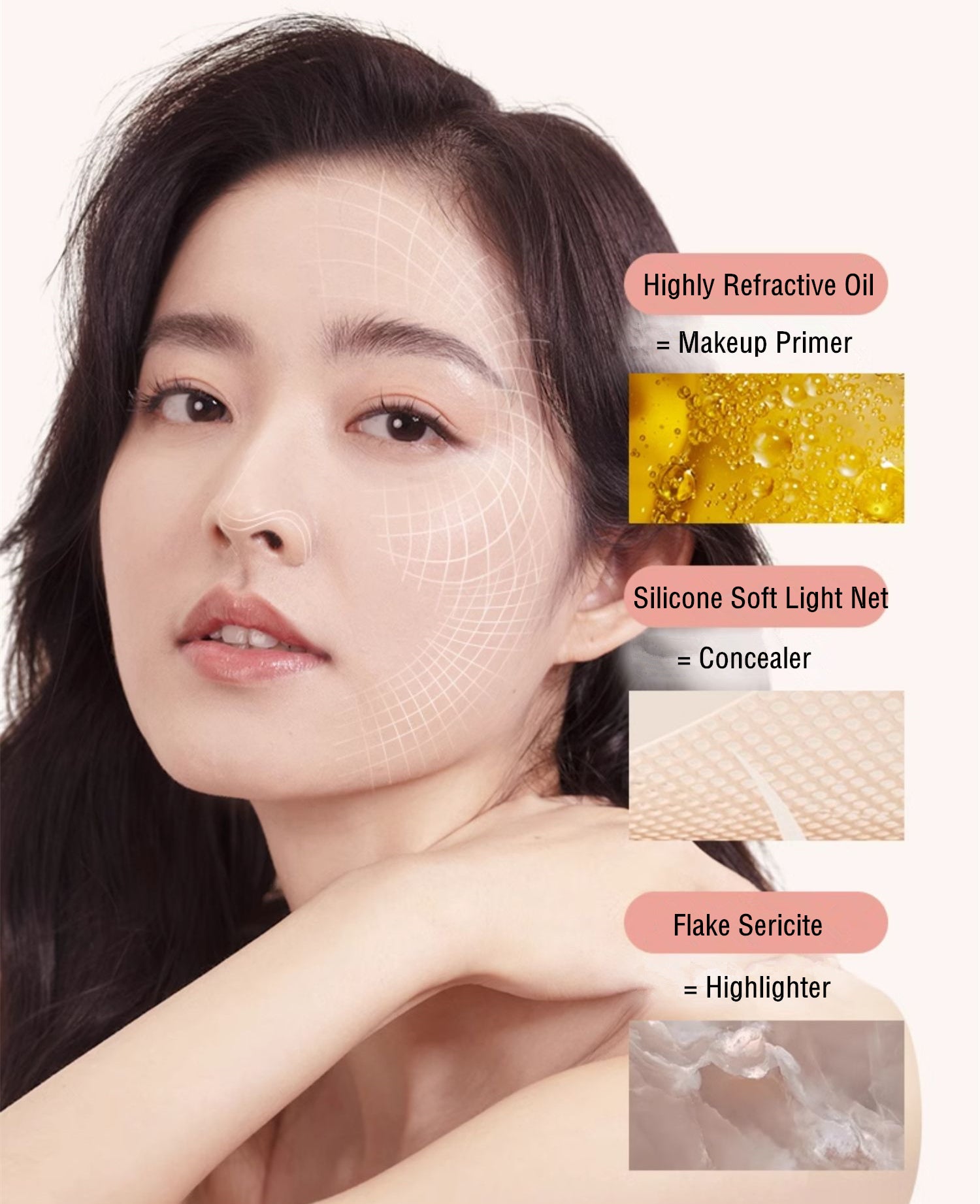 PASSIONAL LOVER Invisible Series Creamy Velvet Foundation T3852