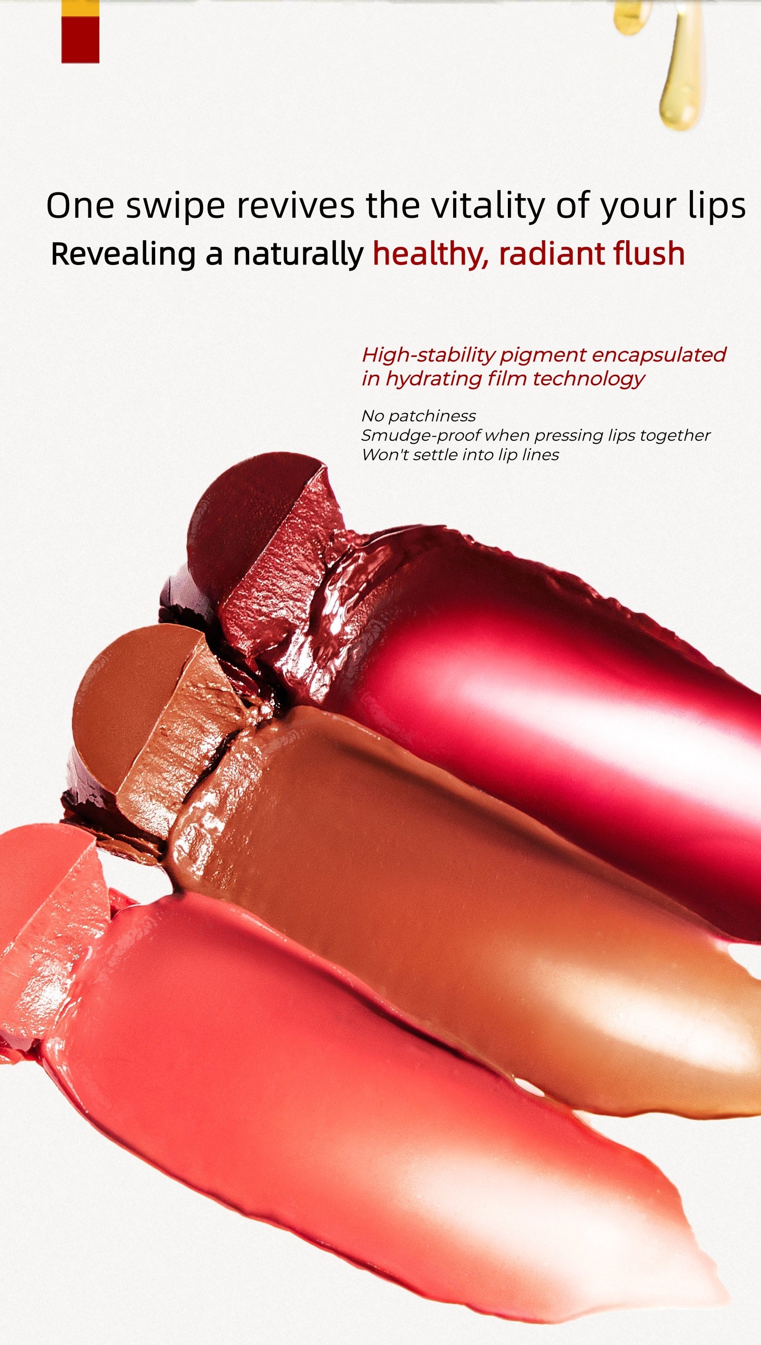 NUSCENTS Glossy & Matte Moist Essence Lipstick T5747