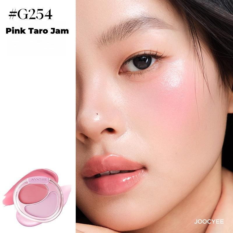 JOOCYEE Dobbeltfarvet makeup blushcreme T4557