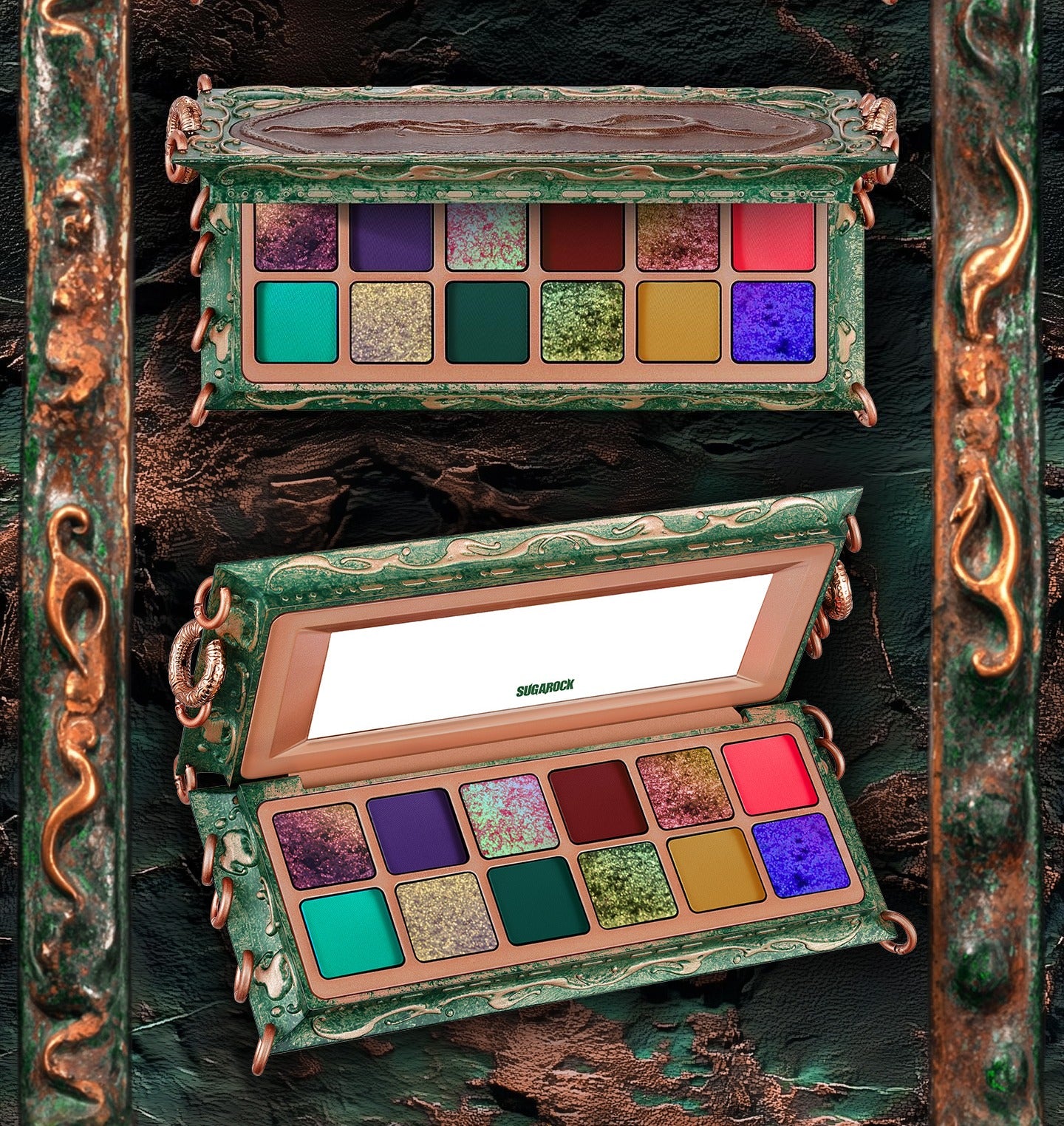 SUGAROCK Epic Edge 12 Color Eyeshadow Palette T5351