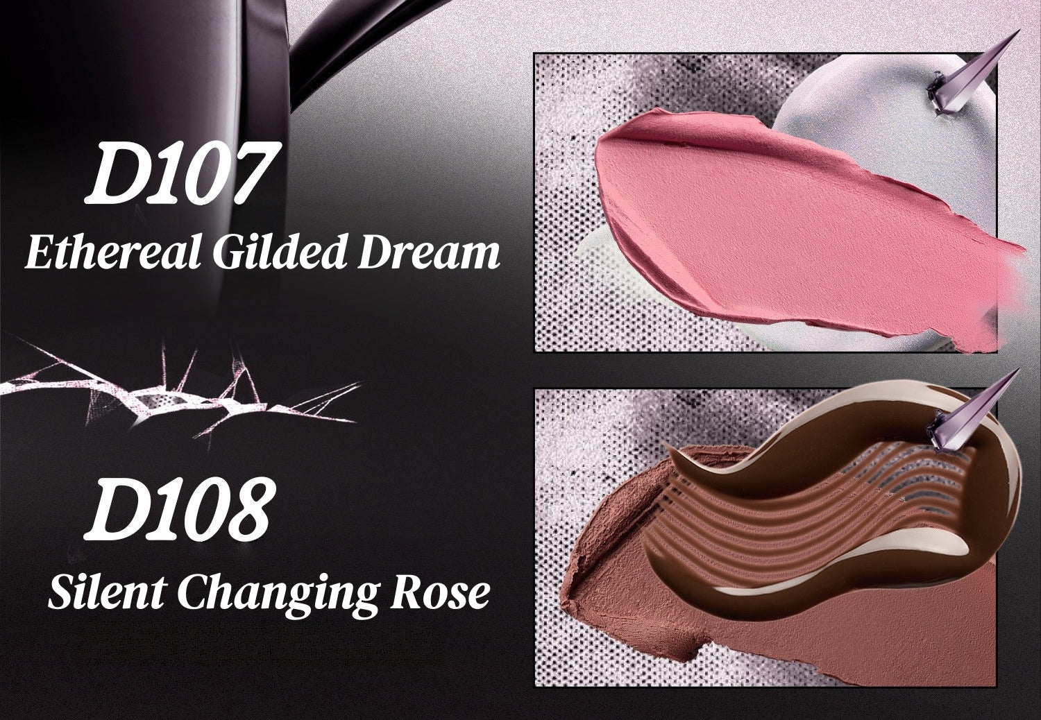 INSBAHA Rebel Collection Glossy & Matte Double-effect Blush Cream T5949