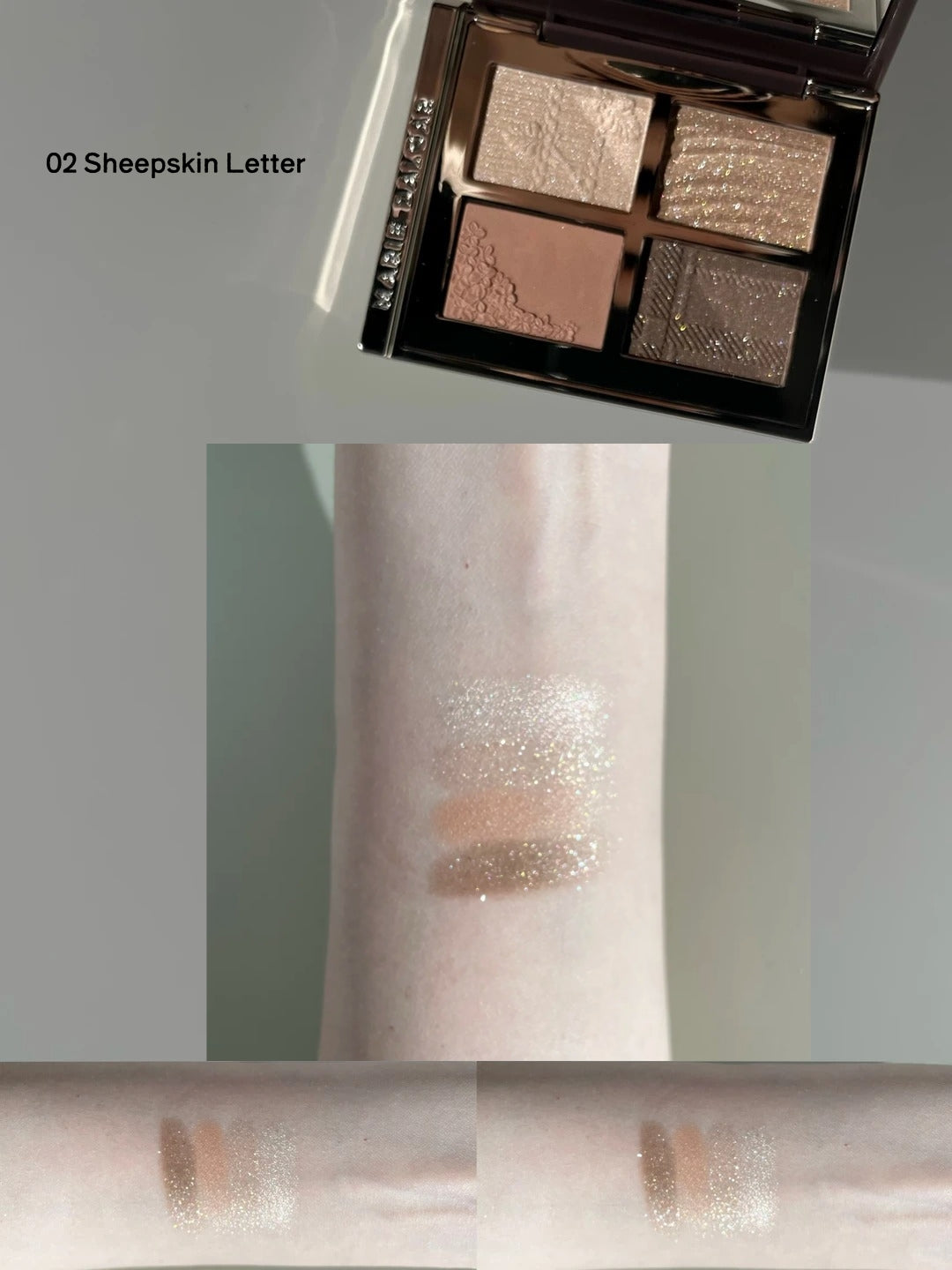MARIE DALGAR Domino 4-color Eyeshadow Palette T6006