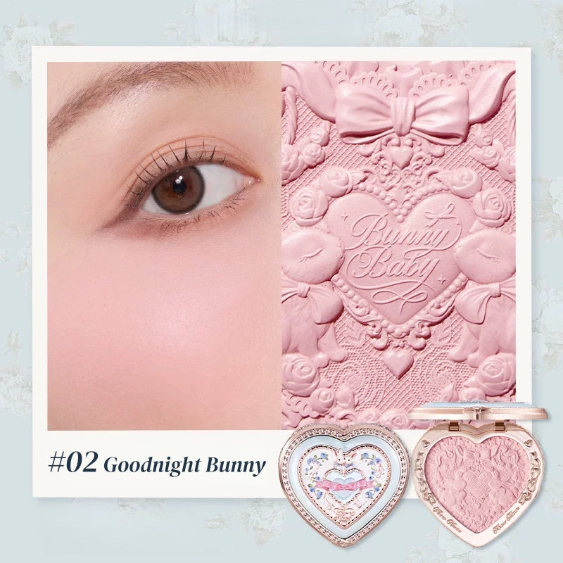 Flowers Knows Bunny Garden Collection Velvet Matte Blusher T5902