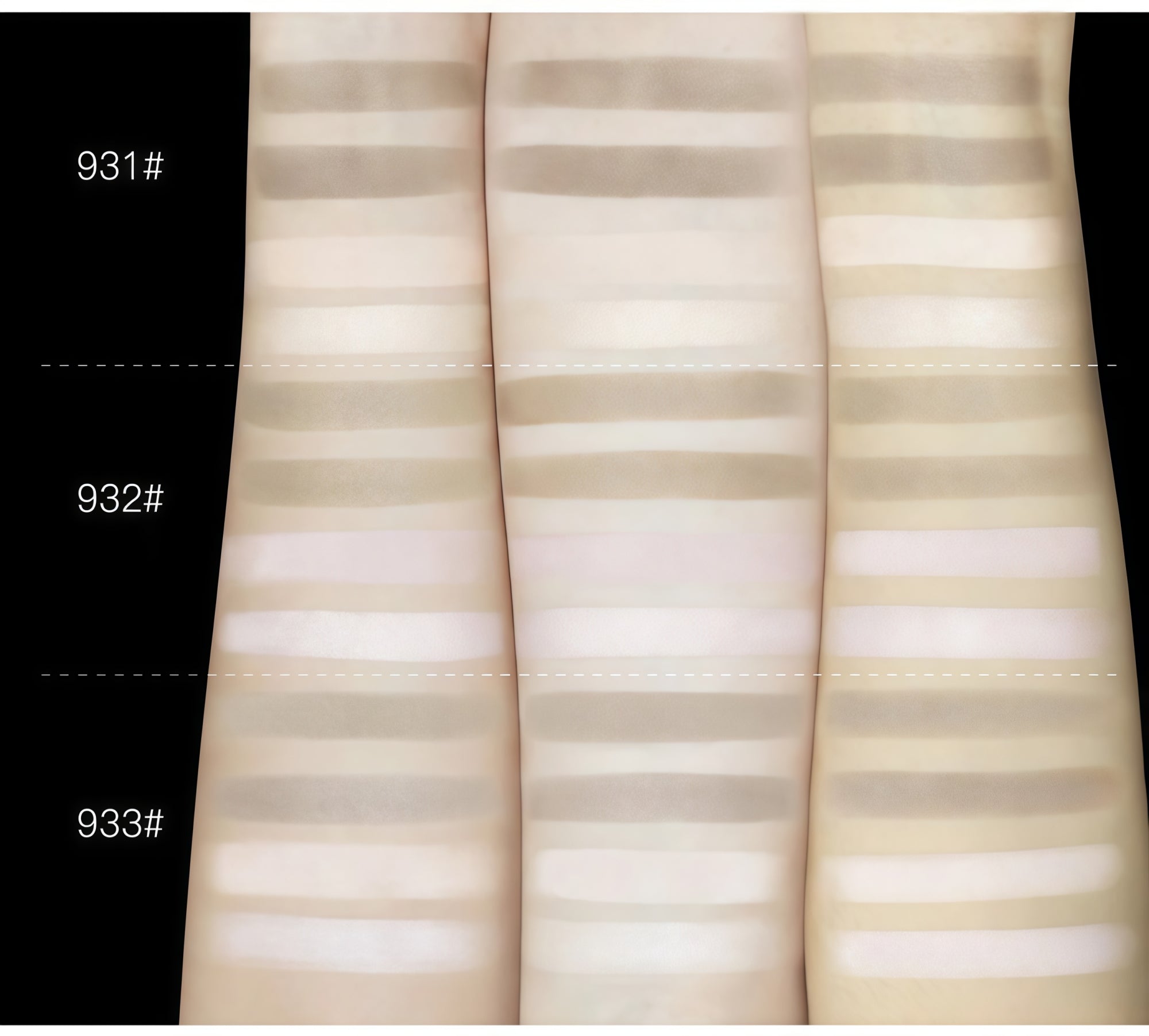SPENNY 4-color Baked Powder Contour Palette T5697