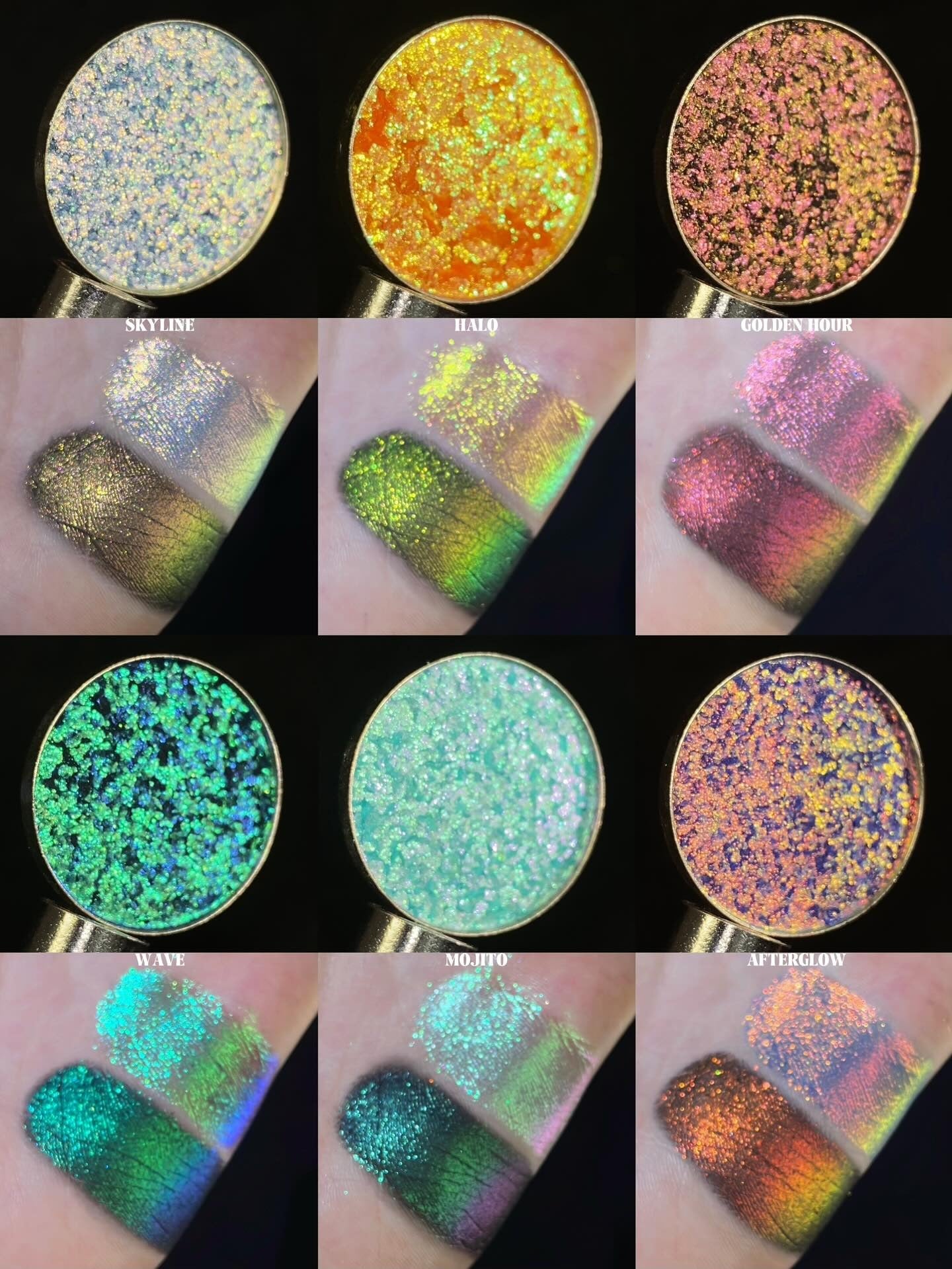 KRYPTEIN COSMETICS Sunset Symphony Chameleon Eyeshadow Palette T4756