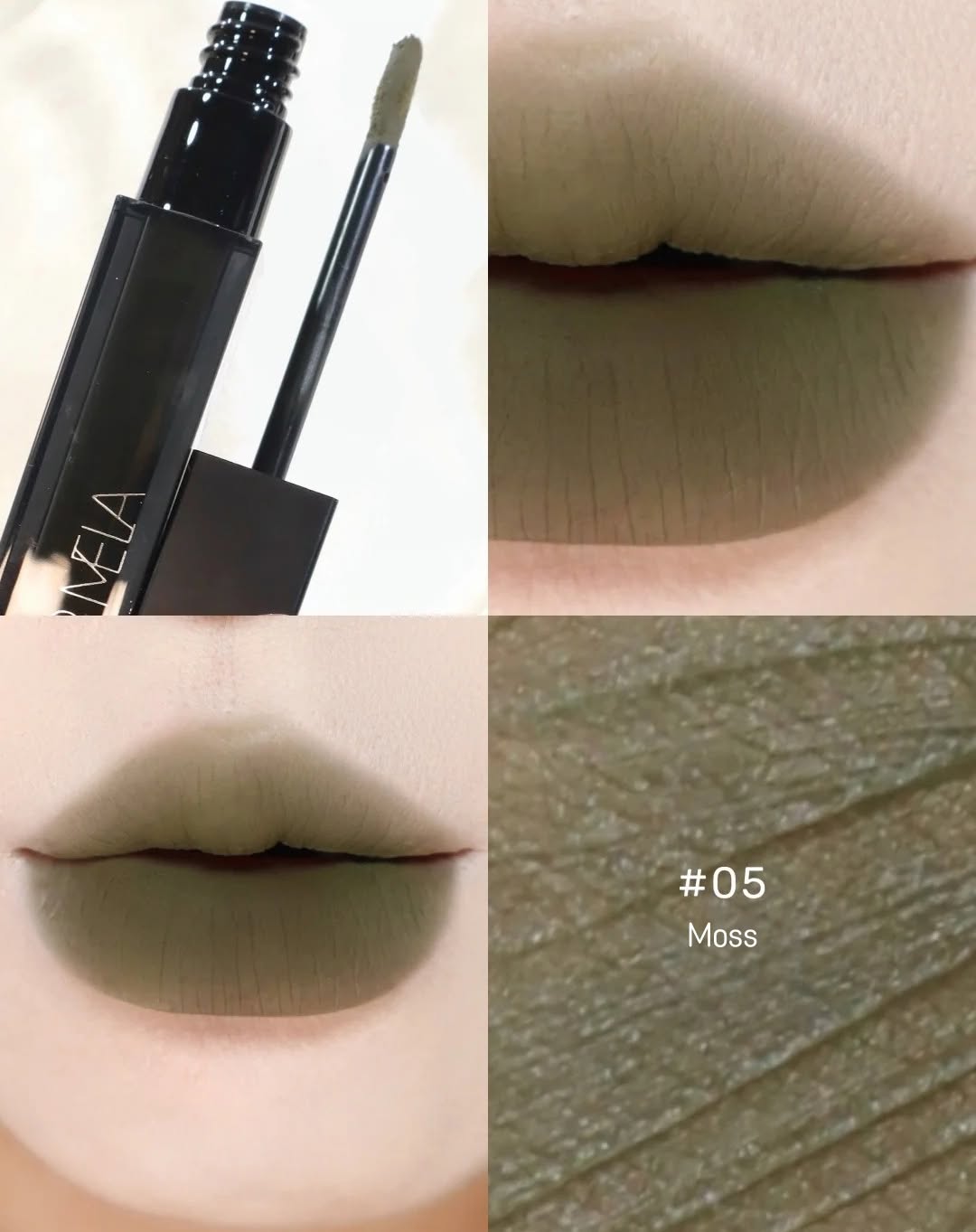 CARMELA Waste Soil Collection Matte Lip Clay #05 Moss T4680