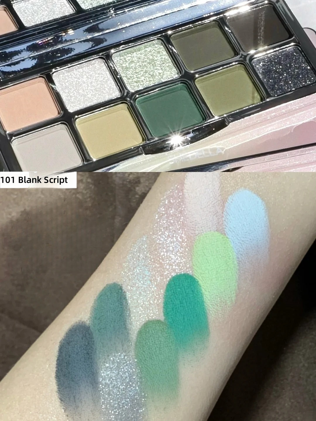 SheDella Colorful Dream 10-Color Eyeshadow Palette T4434