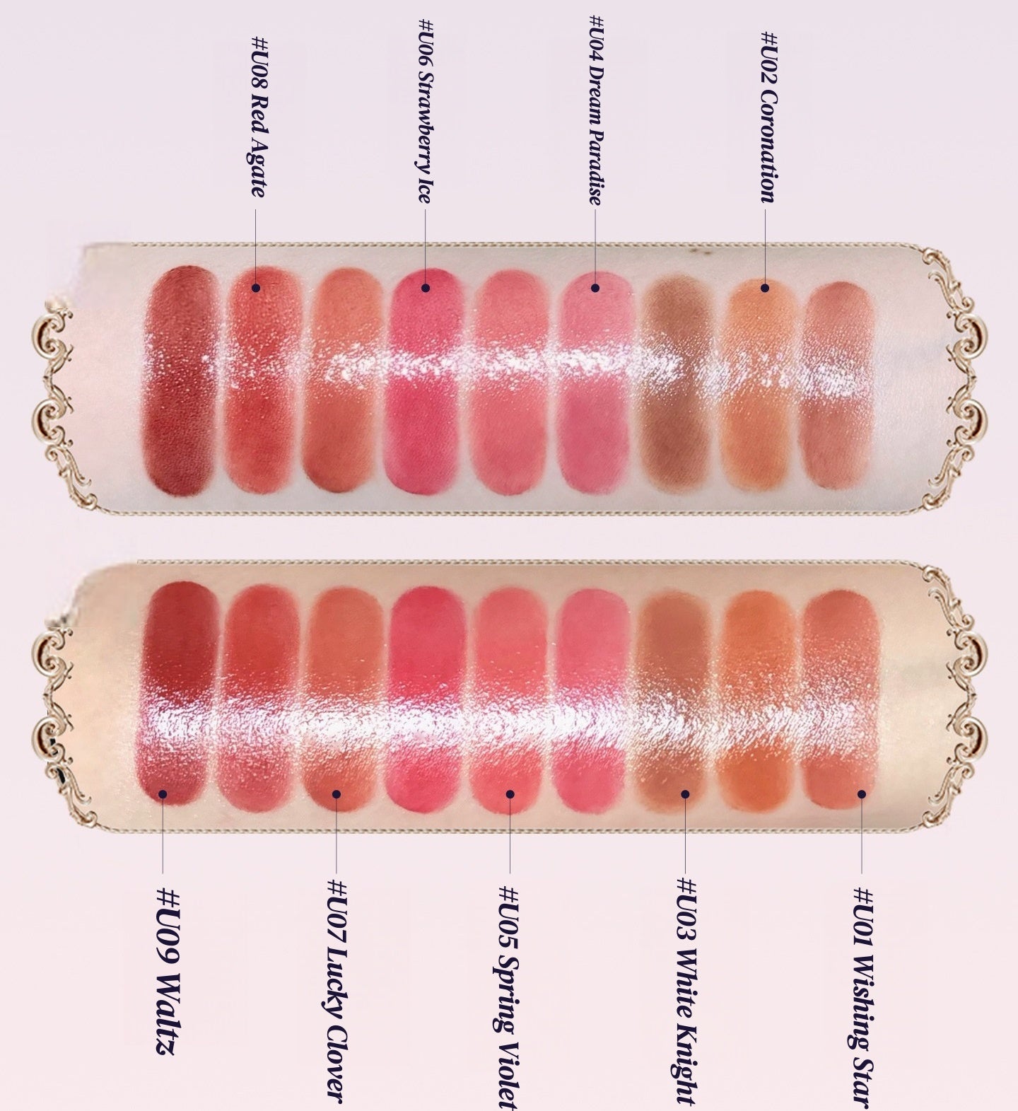 Flower Knows Unicorn Collection Glossy Long-wear Moist Lipstick T5900