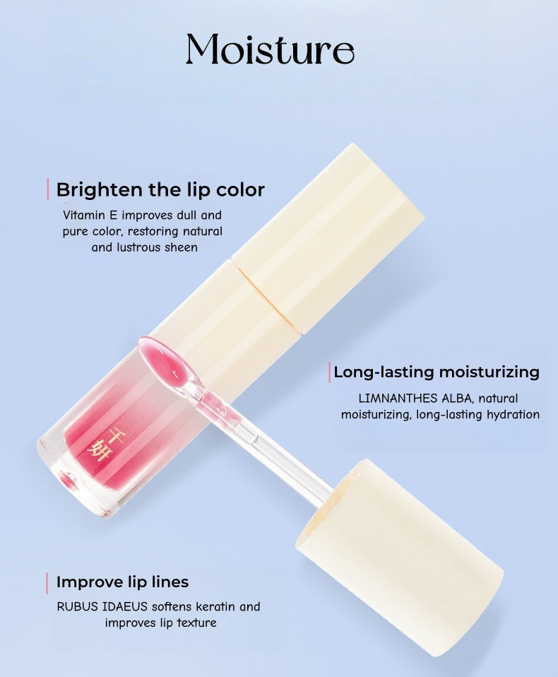 QianYan Glossy Moisture Essense Oil Mirror Lip Glaze T5046