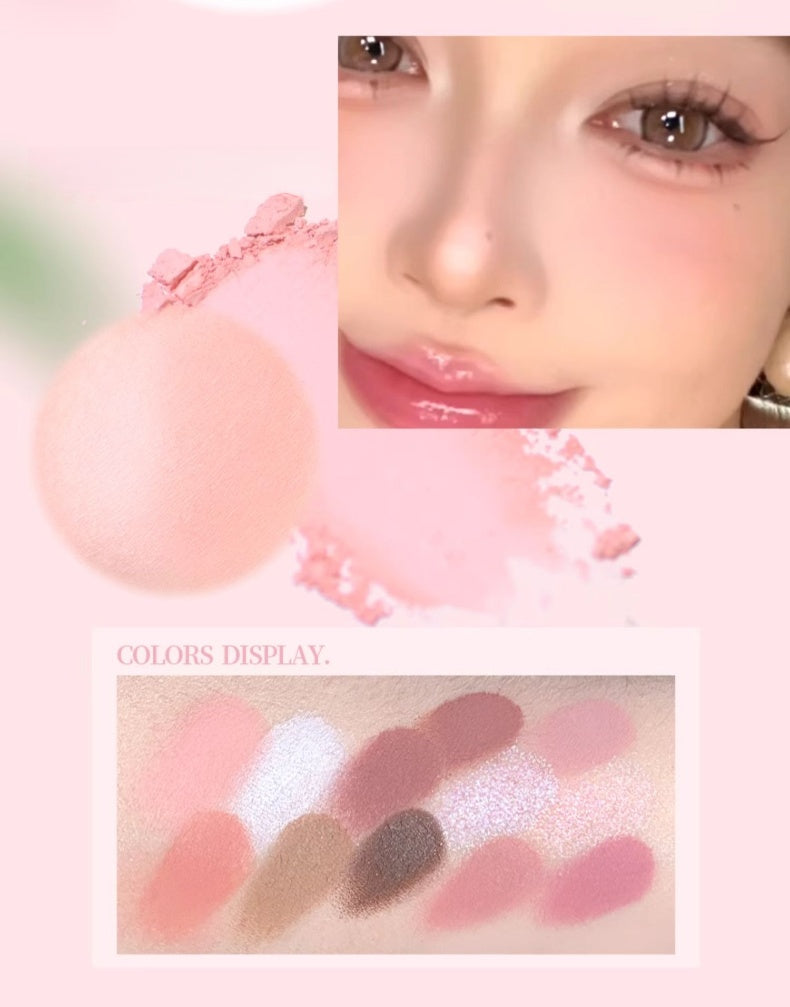 GOGO TALES Eyeshadow & Blusher & Contour Makeup Palette T5241