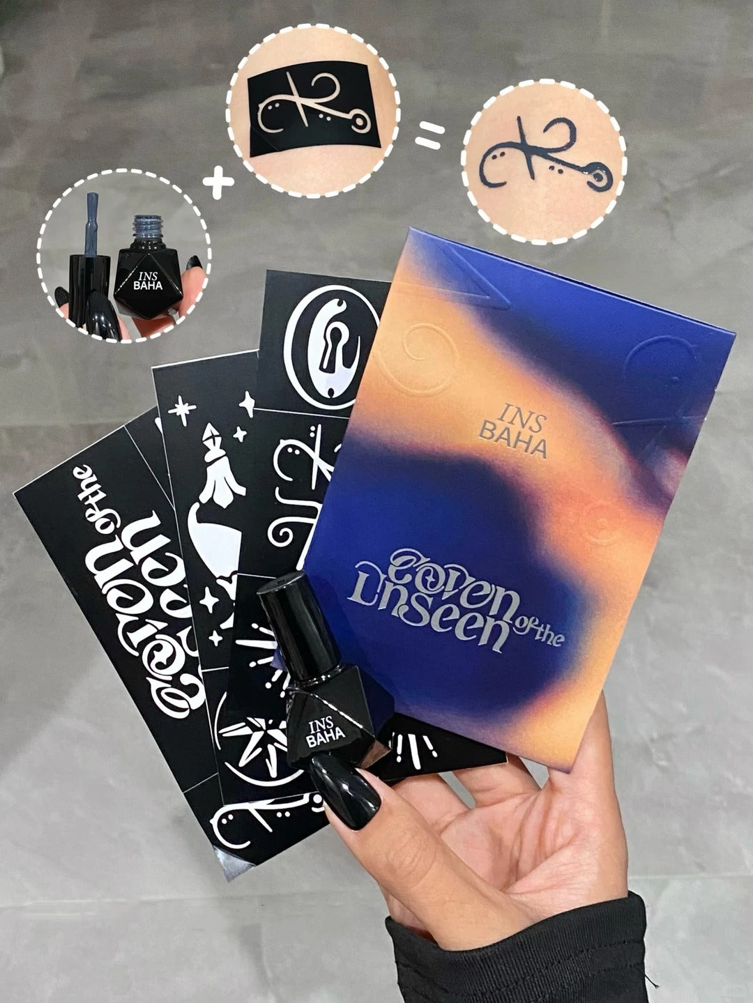 INSBAHA Coven of Unseen Collection Makeup Gift Set T6027