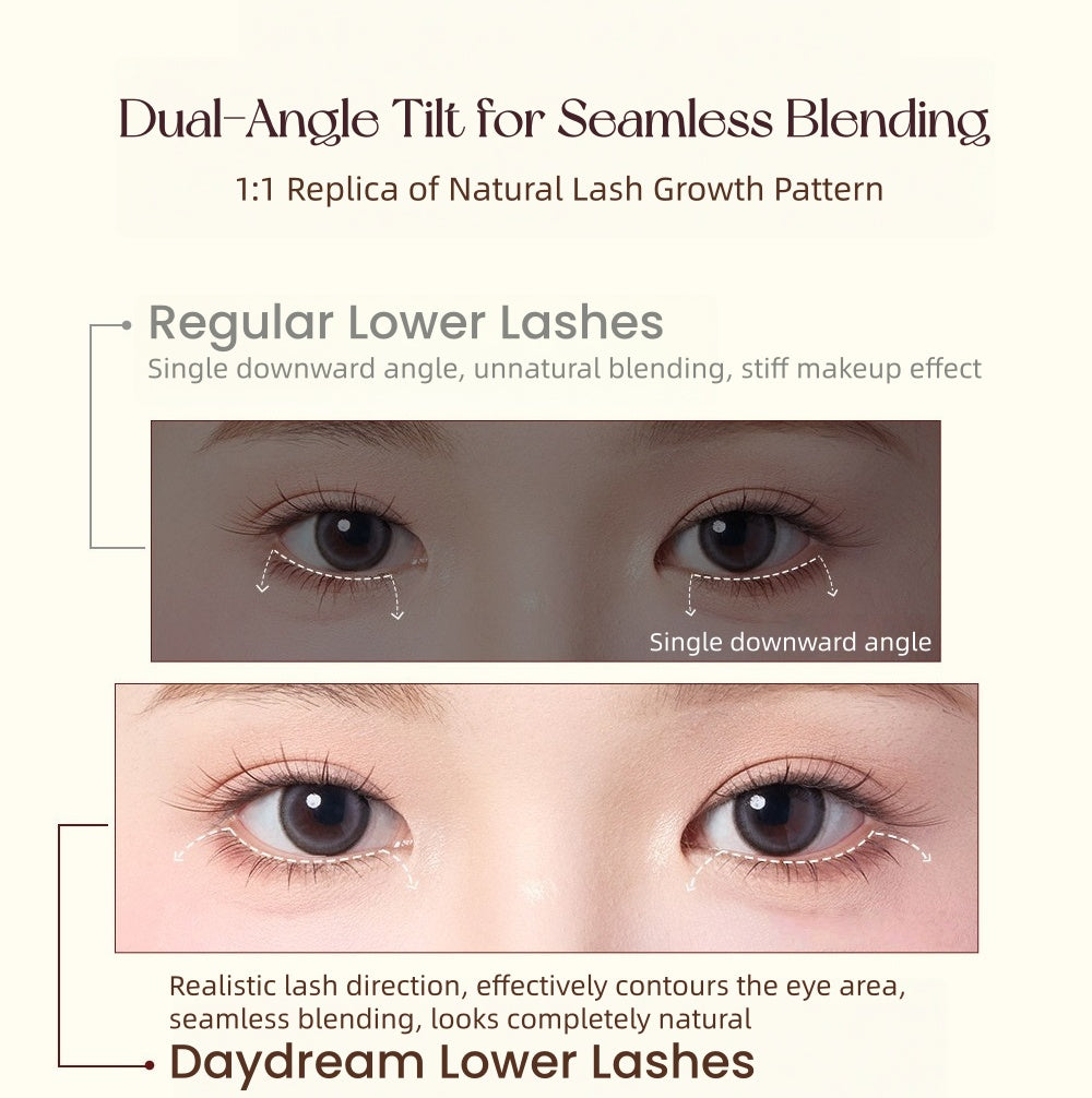 MR.WISH Wish Star Collection Natural Glue-free Lower False Eyelashes T5652